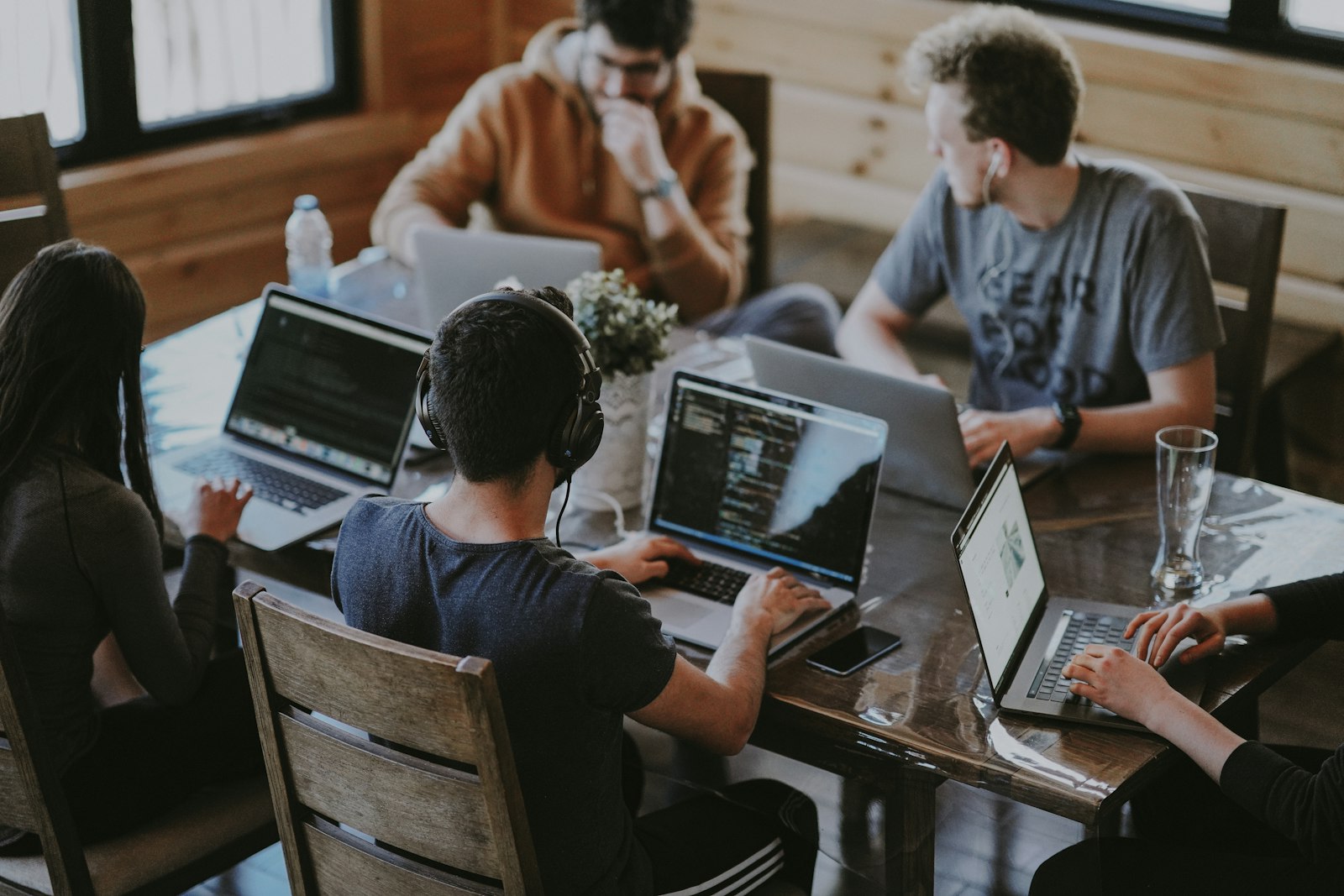 Hands-on Claude workshop with laptops open